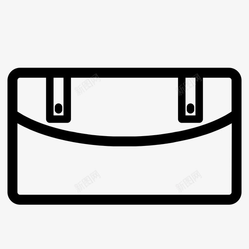 钱包时尚风格svg_新图网 https://ixintu.com 风格 时尚 钱包 图标