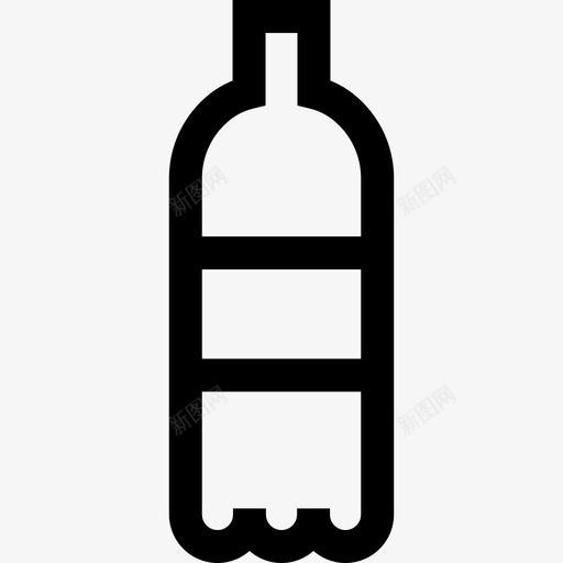 塑料瓶塑料制品11线性svg_新图网 https://ixintu.com 塑料瓶 塑料制品 线性
