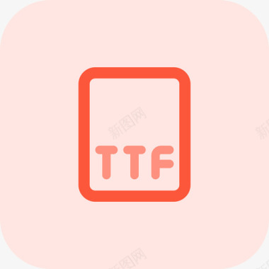 Ttf文件网络应用程序编码文件4tritone图标