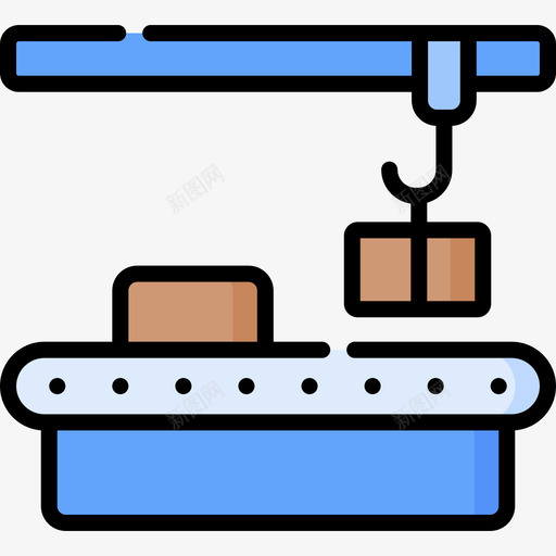 装配线制造47线颜色svg_新图网 https://ixintu.com 装配线 制造 颜色