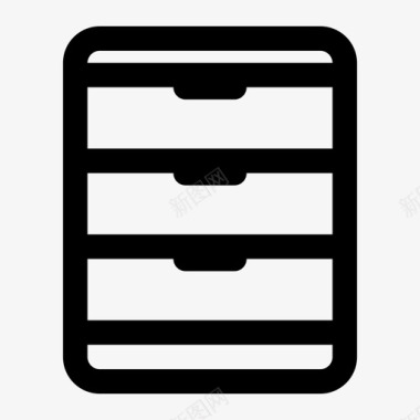 橱柜档案文件图标