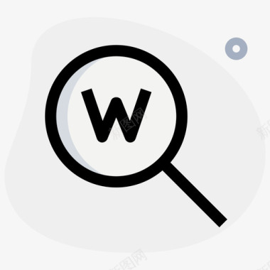 Wwwweb应用seo1圆形形状图标