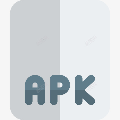 Apk文件web应用程序编码文件平面svg_新图网 https://ixintu.com 文件 Apk web 应用程序 编码 平面