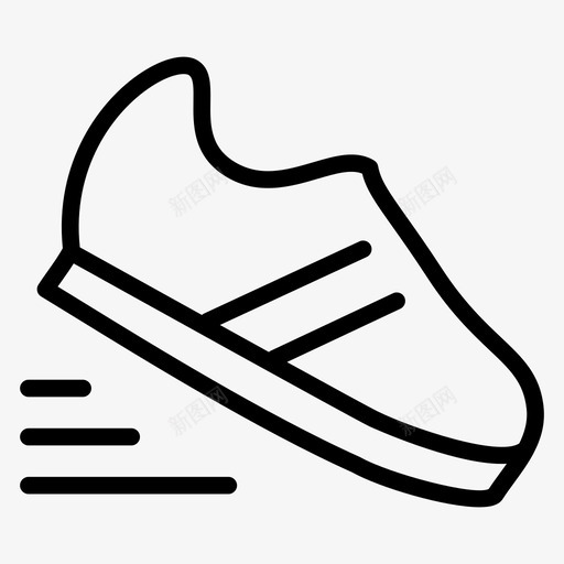运动服跑步鞋svg_新图网 https://ixintu.com 运动服 跑步 运动鞋 训练