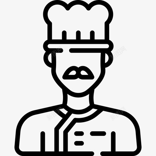 厨师工作和职业化身6直系svg_新图网 https://ixintu.com 厨师 工作 职业 职业化 化身 直系