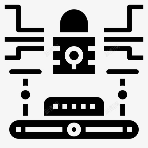 安全飞行器2实心svg_新图网 https://ixintu.com 安全 飞行器 实心