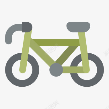 自行车运输212扁平图标