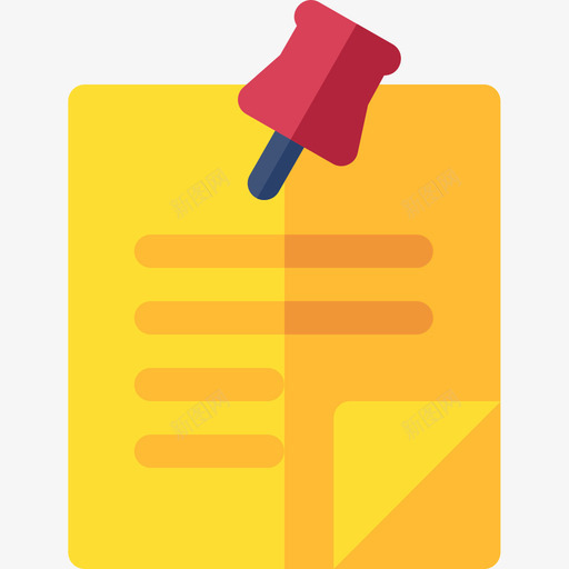便笺办公室234扁平svg_新图网 https://ixintu.com 便笺 办公室 扁平
