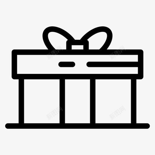 盒子圣诞节圆圈svg_新图网 https://ixintu.com 盒子 圣诞节 圆圈 礼物 礼品盒 圣诞 加粗 粗线条