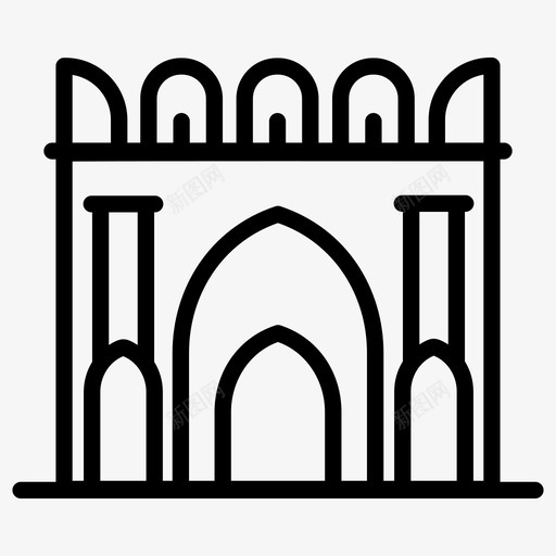 罗塔斯堡建筑历史建筑杰卢姆地标svg_新图网 https://ixintu.com 罗塔斯 塔斯 建筑 地标 矢量图 矢量 大学 旁遮普 一系列 奇拉 纪念碑