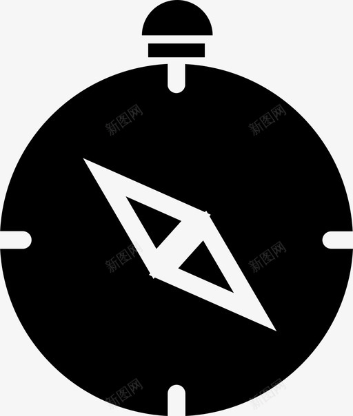 指南针自然导航svg_新图网 https://ixintu.com 指南针 自然 导航 方位 户外
