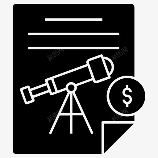 商业预测数据可视化财务预测svg_新图网 https://ixintu.com 预测 商业 数据 可视化 财务 市场预测 望远镜 搜索引擎 优化 网络 固体