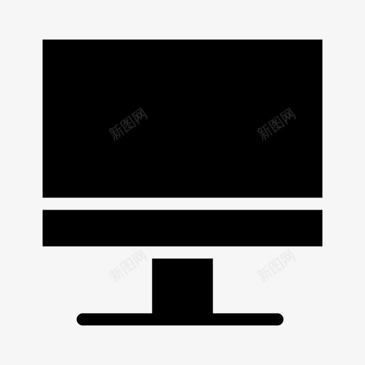 计算机桌面硬件svg_新图网 https://ixintu.com 计算机 桌面 硬件 技术 设备 电子 符号