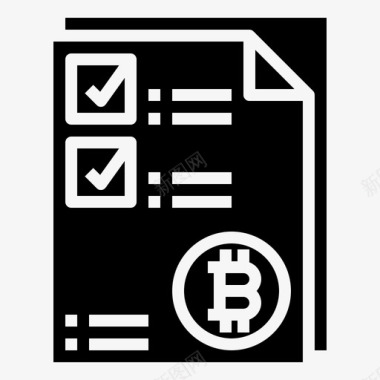 确认比特币166填充图标
