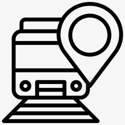 列车定位地铁定位销地图和位置高清图片
