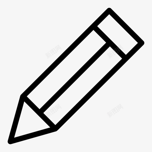 铅笔钢笔用户界面svg_新图网 https://ixintu.com 铅笔 钢笔 用户界面
