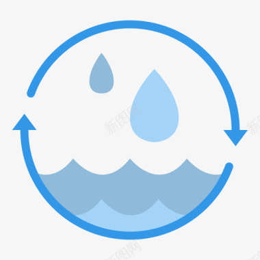 回用水生态环境10平图标