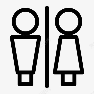 性别夫妻男人图标