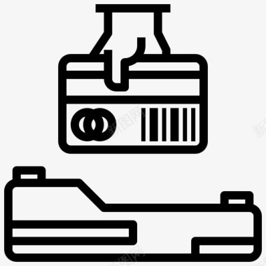 信用卡和条形码12图标