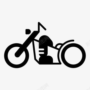 直升机自行车摩托车图标