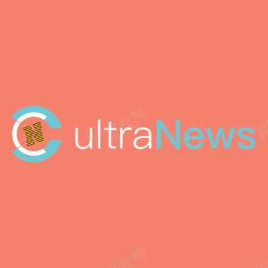 ultraNews黑底Logo图标