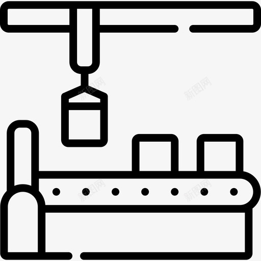 输送带制造48线性svg_新图网 https://ixintu.com 输送带 制造 线性