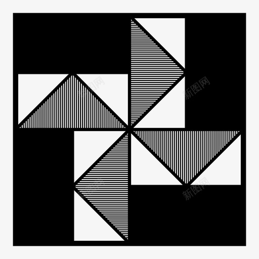 补丁方块几何学svg_新图网 https://ixintu.com 补丁 方块 几何学 路易斯 安那 针线活 风车