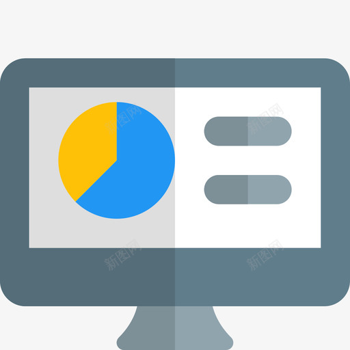 饼图web应用程序1平面图svg_新图网 https://ixintu.com 饼图 web 应用程序 平面图