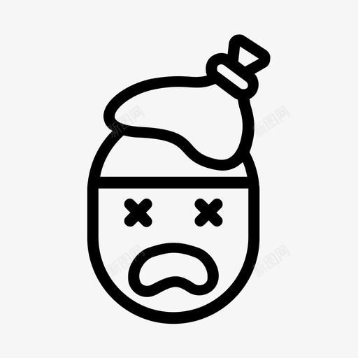 发烧头晕恶心svg_新图网 https://ixintu.com 恶心 发烧 头晕