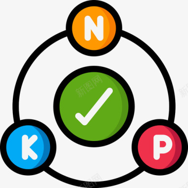 NPK农业71线性颜色图标