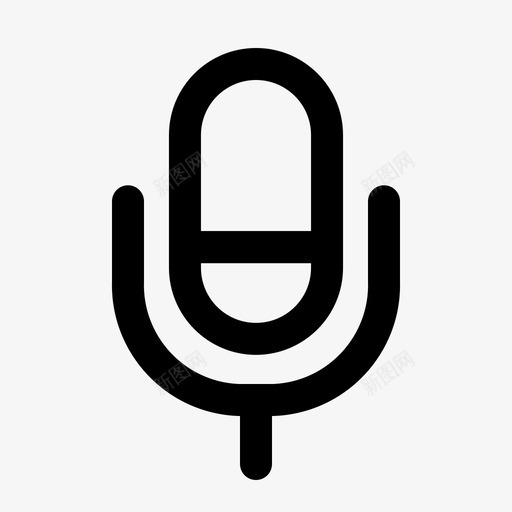 麦克风唱片声音svg_新图网 https://ixintu.com 麦克风 唱片 声音 扬声器 音乐 扁平 线路