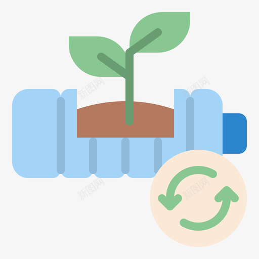 循环利用生态环境10平坦svg_新图网 https://ixintu.com 循环 利用 生态环境 平坦