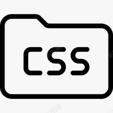 Css文件web应用程序编码文件3线性图标