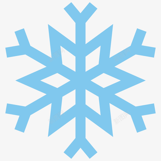 雪花北极40度平坦svg_新图网 https://ixintu.com 雪花 北极 40度 平坦