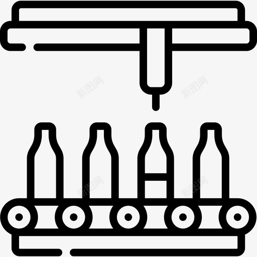 装配线制造48线性svg_新图网 https://ixintu.com 装配线 制造 线性