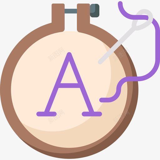 刺绣刺绣16扁平svg_新图网 https://ixintu.com 刺绣 扁平
