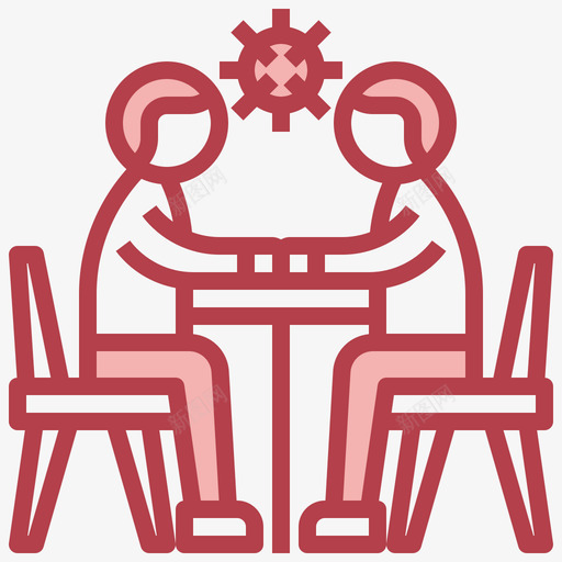 会说话冠状病毒与经济2红色svg_新图网 https://ixintu.com 会说 说话 冠状 病毒 经济 红色