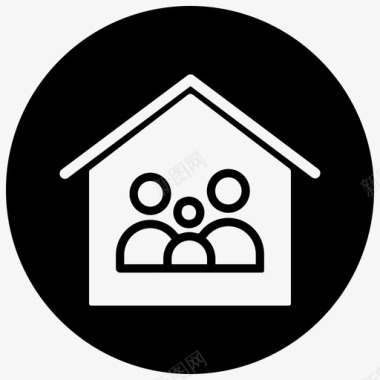 家庭住宅房屋图标
