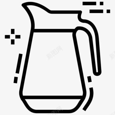 水壶厨房用具水杯图标
