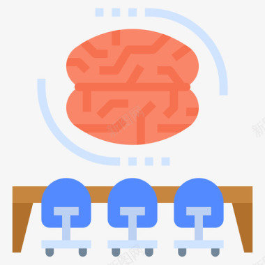 头脑风暴创作过程103平淡图标