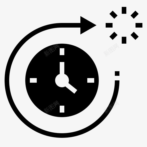 时间时钟消失svg_新图网 https://ixintu.com 时间 时钟 消失 瞬间 迅速 社会 技术 系统 字形