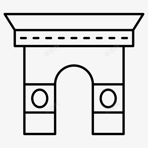 城堡墙壁道路svg_新图网 https://ixintu.com 城堡 墙壁 道路 艺术 常规 线条