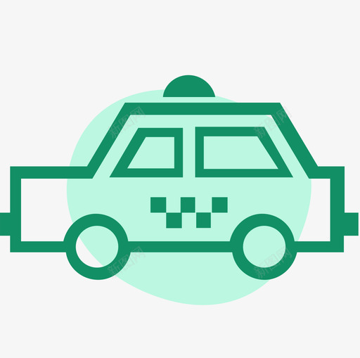 出租车选中svg_新图网 https://ixintu.com 出租车 选中