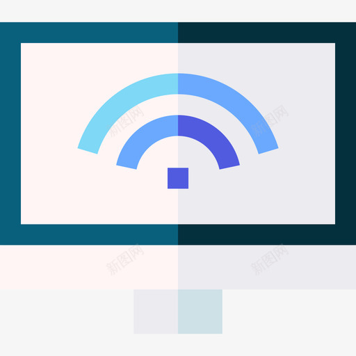 Wifi智能农场80扁平svg_新图网 https://ixintu.com Wifi 智能 农场 扁平