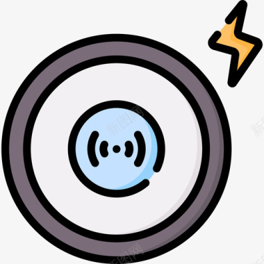充电器smarthome54线性颜色图标