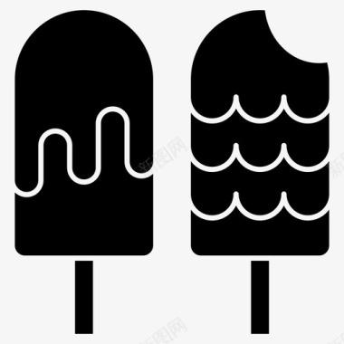 冰棒冰糖冰淇淋图标