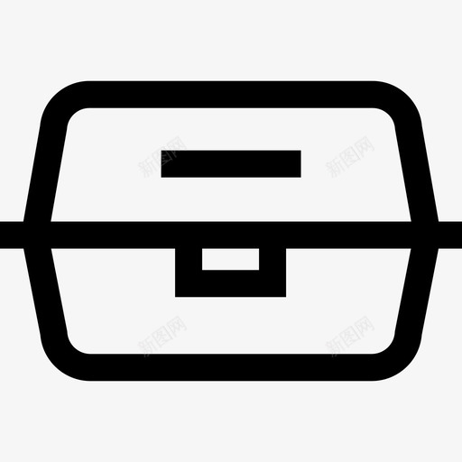 午餐盒塑料制品11线性svg_新图网 https://ixintu.com 午餐 餐盒 塑料制品 线性