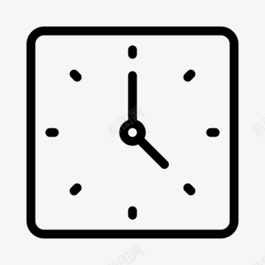计时器时钟截止日期图标