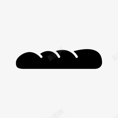 烘焙面包切片图标