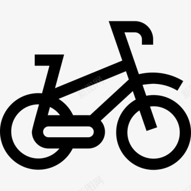 自行车爱好30直线型图标